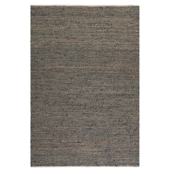 Uttermost Tobais 5 X 8 Rescued Leather & Hemp Rug