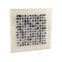 Blue Stone Acrylic Framed Wall Art by Zentique