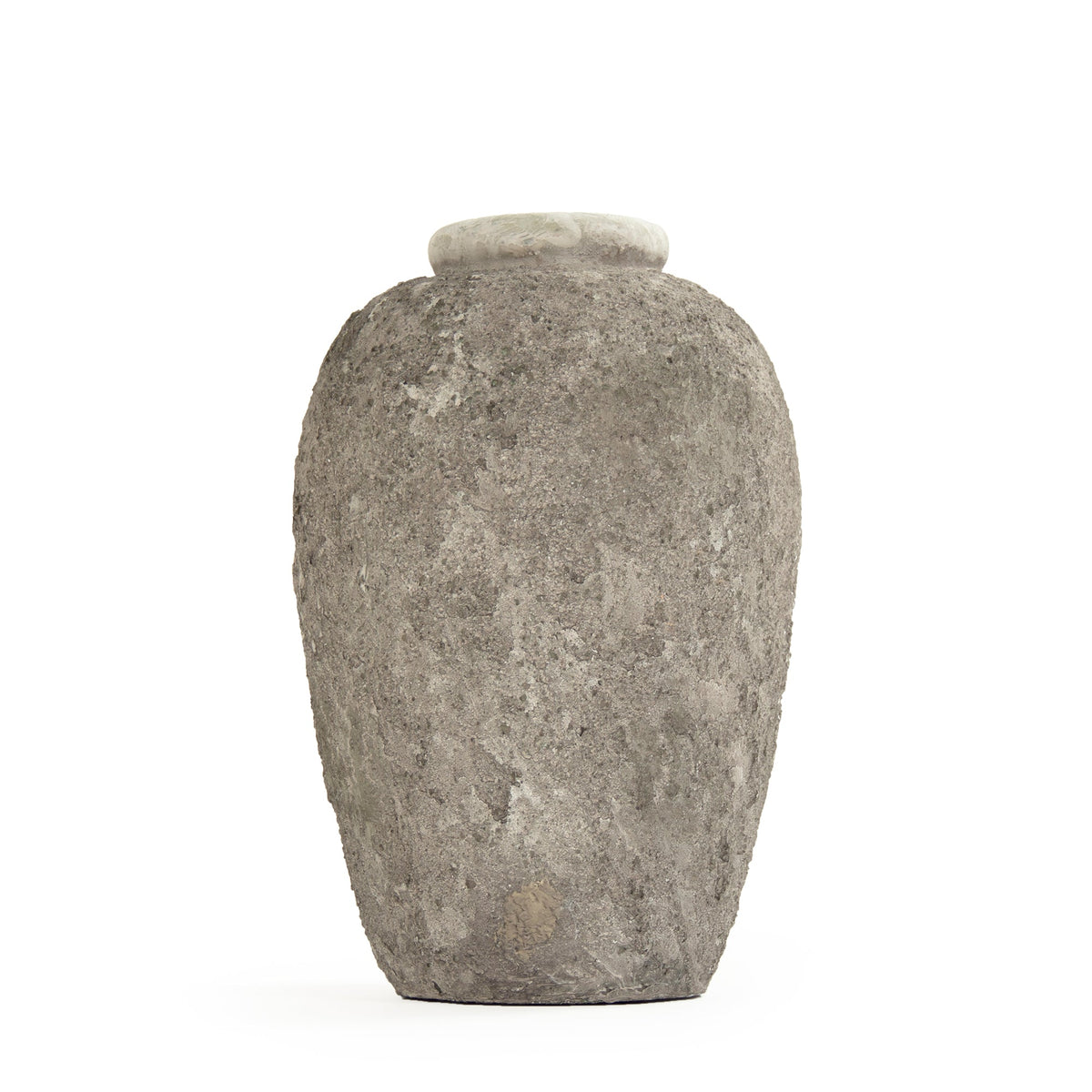 Distressed Grey Vase (8383L A717) by Zentique