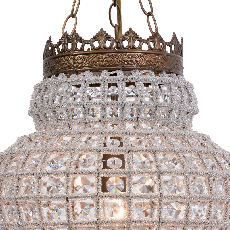 Crown Pendant Chandelier by Zentique