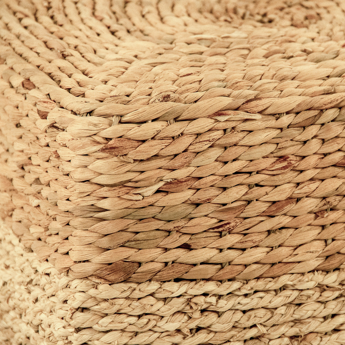 Woven Cylindrical Stool by Zentique