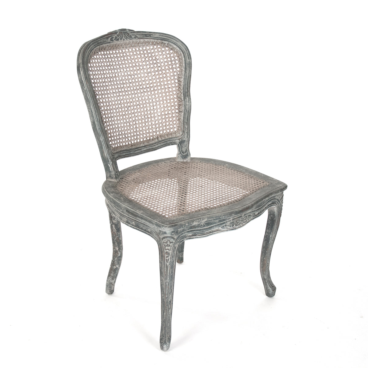 Annette Chair Distressed Blue by Zentique