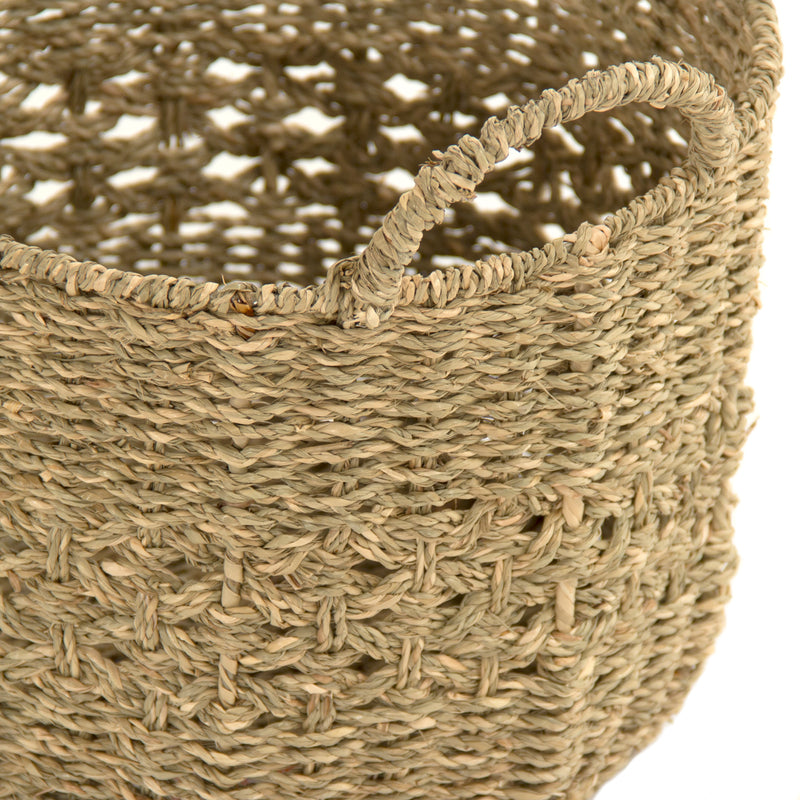 Woven Metal Basket by Zentique