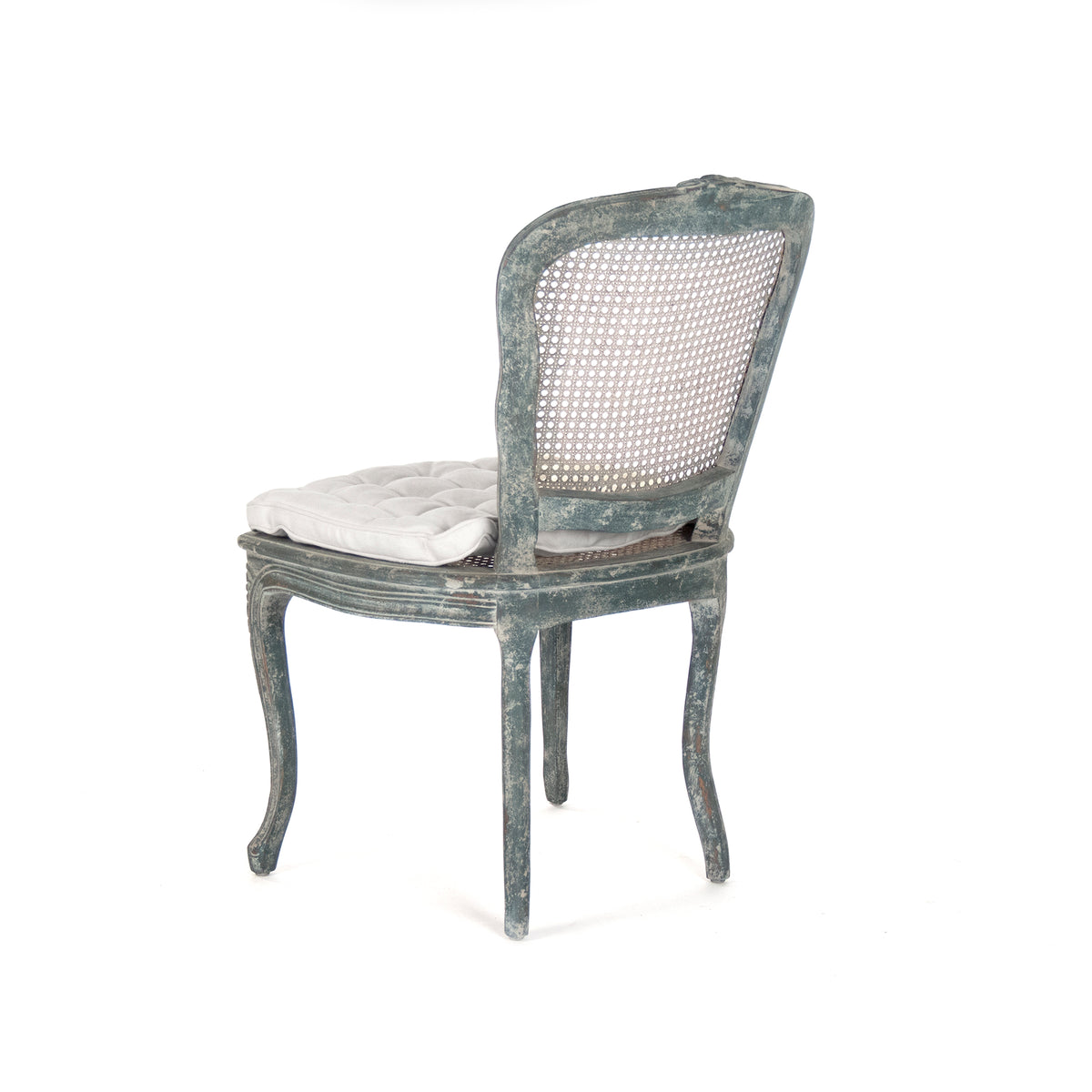 Annette Chair Distressed Blue by Zentique