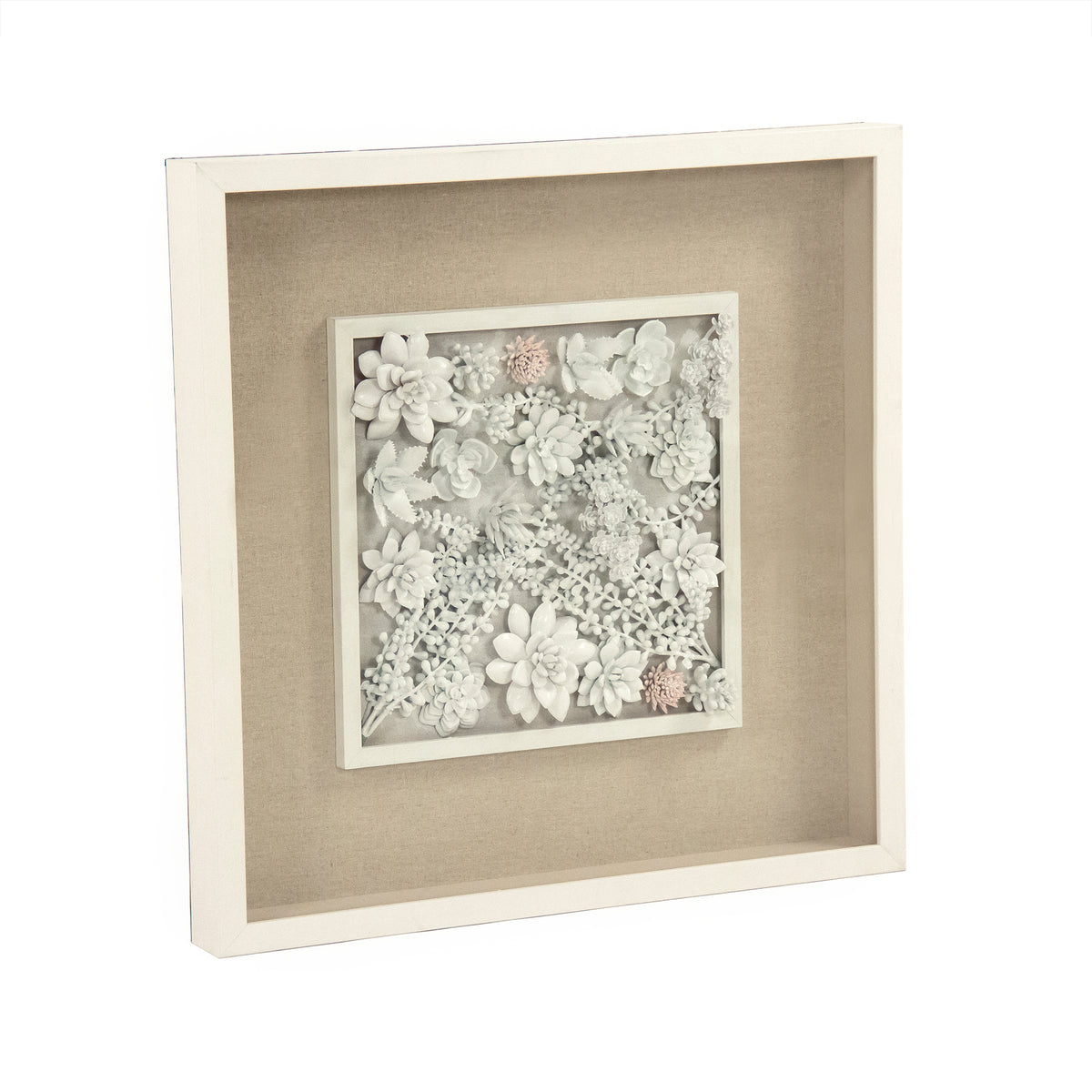 Abstract Ceramic Botanical Wall Art by Zentique