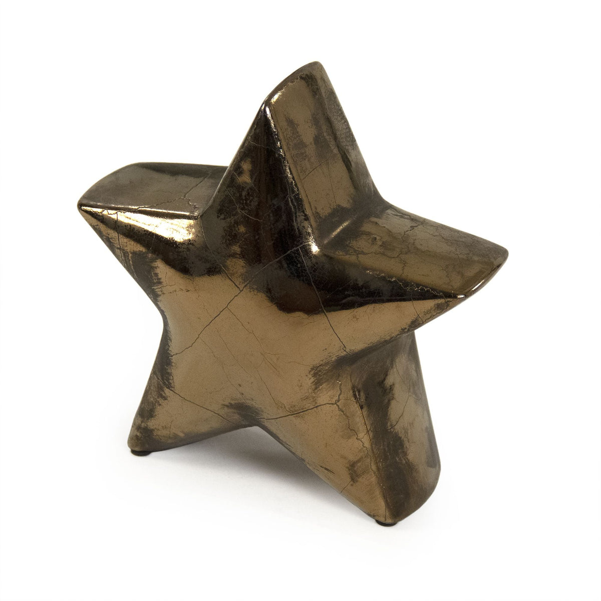 Distressed Metallic Bronze Star (9410M A773) by Zentique