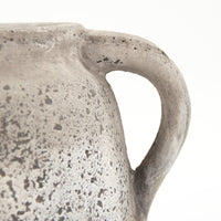 Distressed Grey Wash Vase (8562L A344) by Zentique