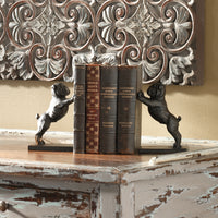 Uttermost Bulldogs Cast Iron Bookends, Set/2