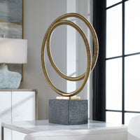 Uttermost Oja Gold Sculpture