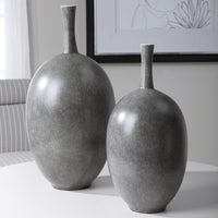 Uttermost Riordan Modern Vases, S/2