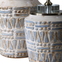 Uttermost Lenape Ceramic Bottles, S/2