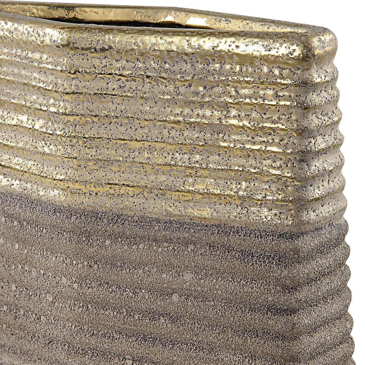Uttermost Riaan Ribbed Vases, S/2
