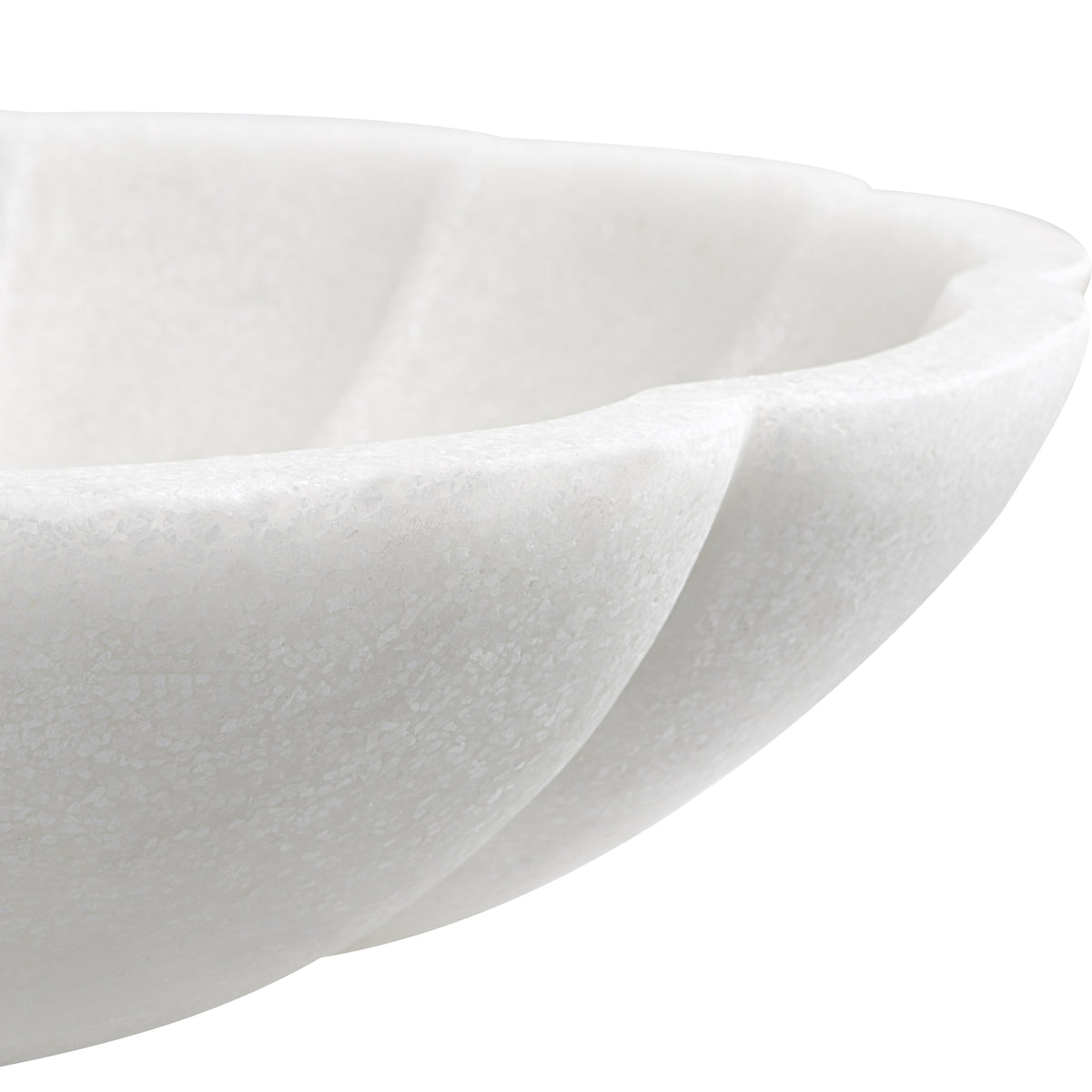 Uttermost Petal Ivory Ricestone Bowl