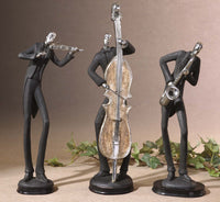Uttermost Musicians Decorative Figurines, Set/3