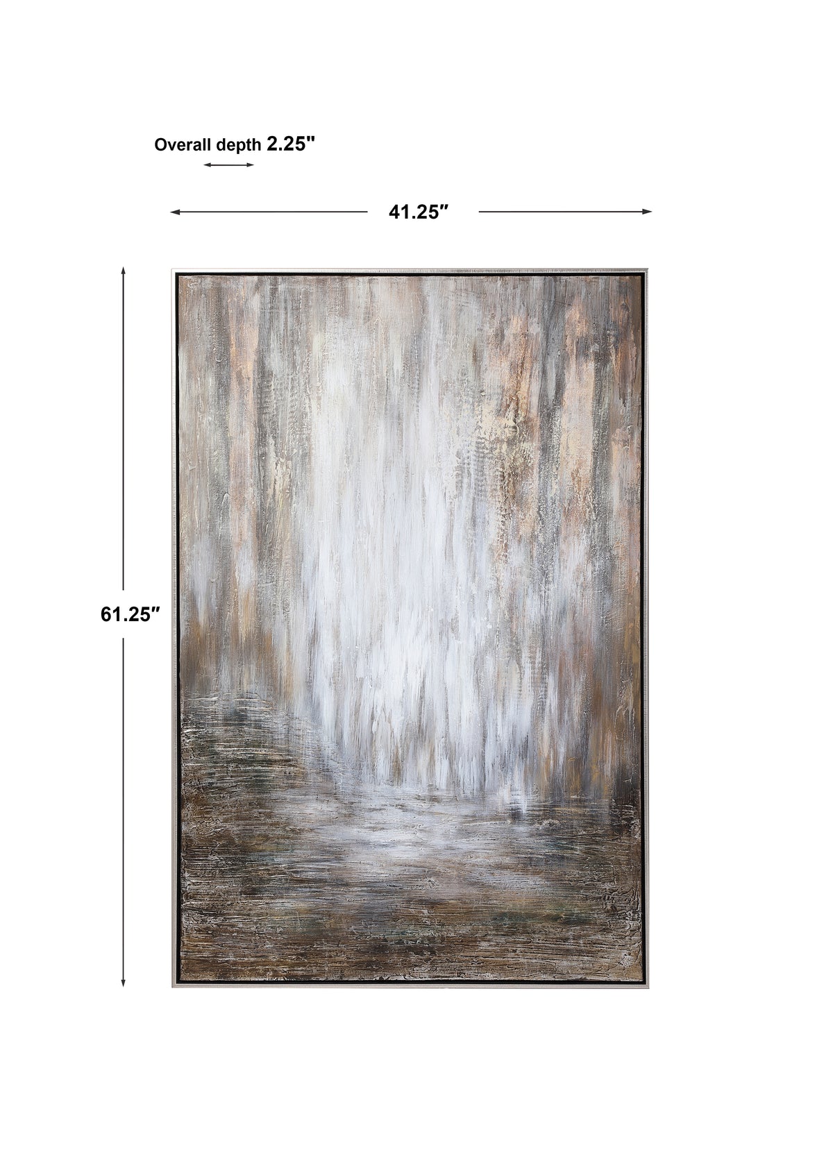 Uttermost Desert Rain Hand Painted Abstract Art