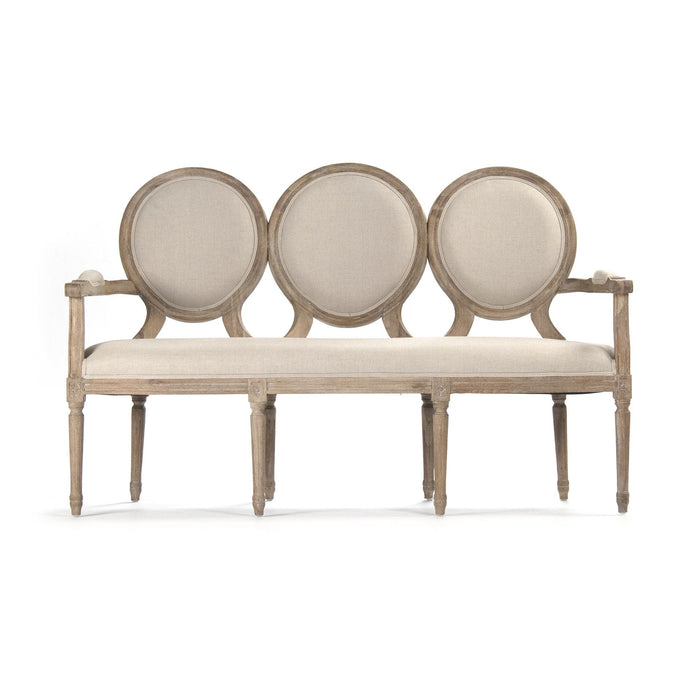 Medallion Settee by Zentique