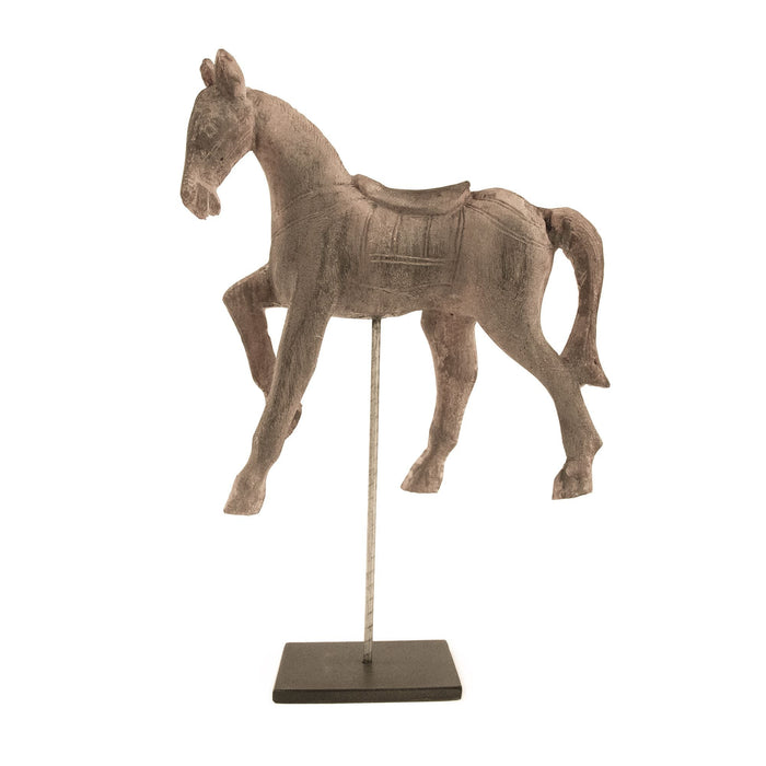 Resin Horse on Stand by Zentique