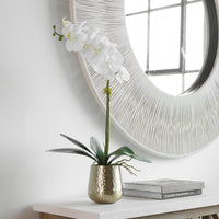 Uttermost Cami Orchid With Brass Pot