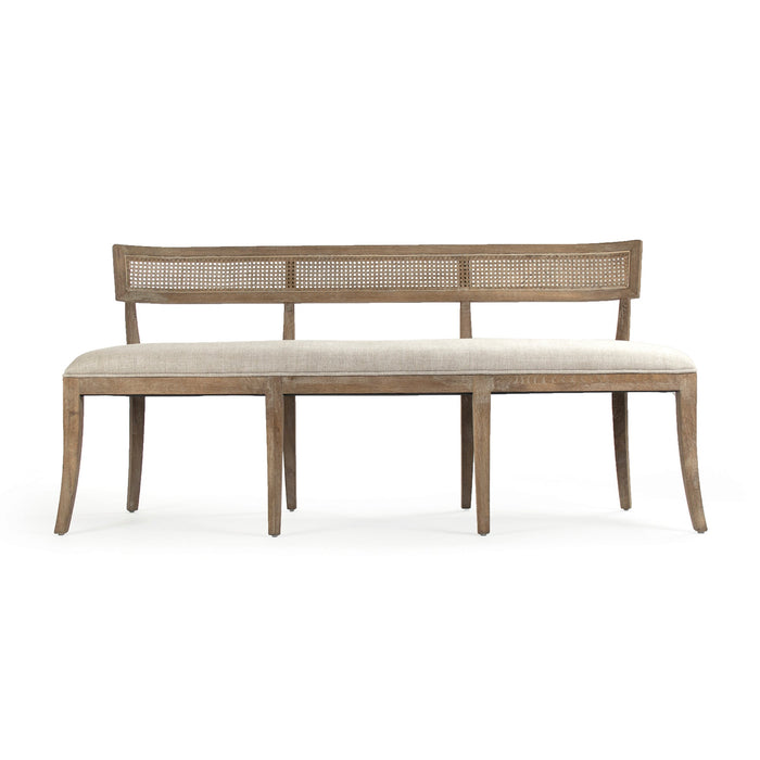 Carvell Cane Back Bench by Zentique