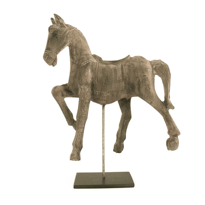 Resin Horse on Stand by Zentique