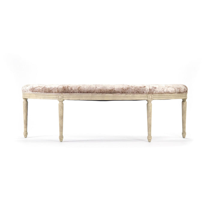 Louis Curve Bench by Zentique