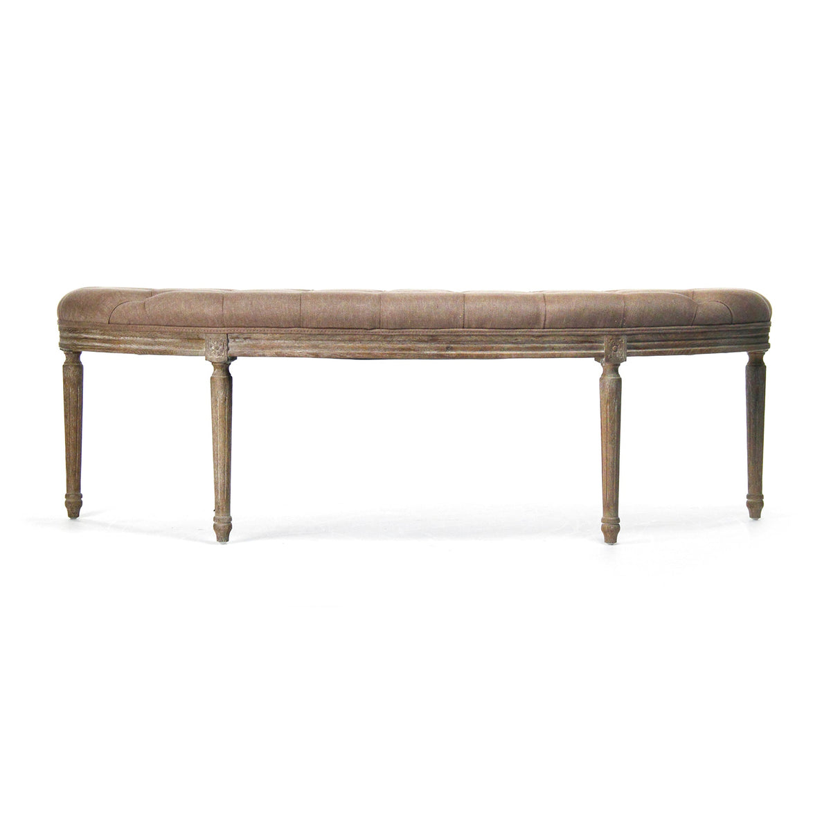 Louis Curved Bench by Zentique