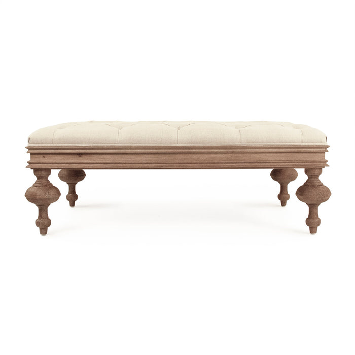 Lara Tufted Ottoman by Zentique