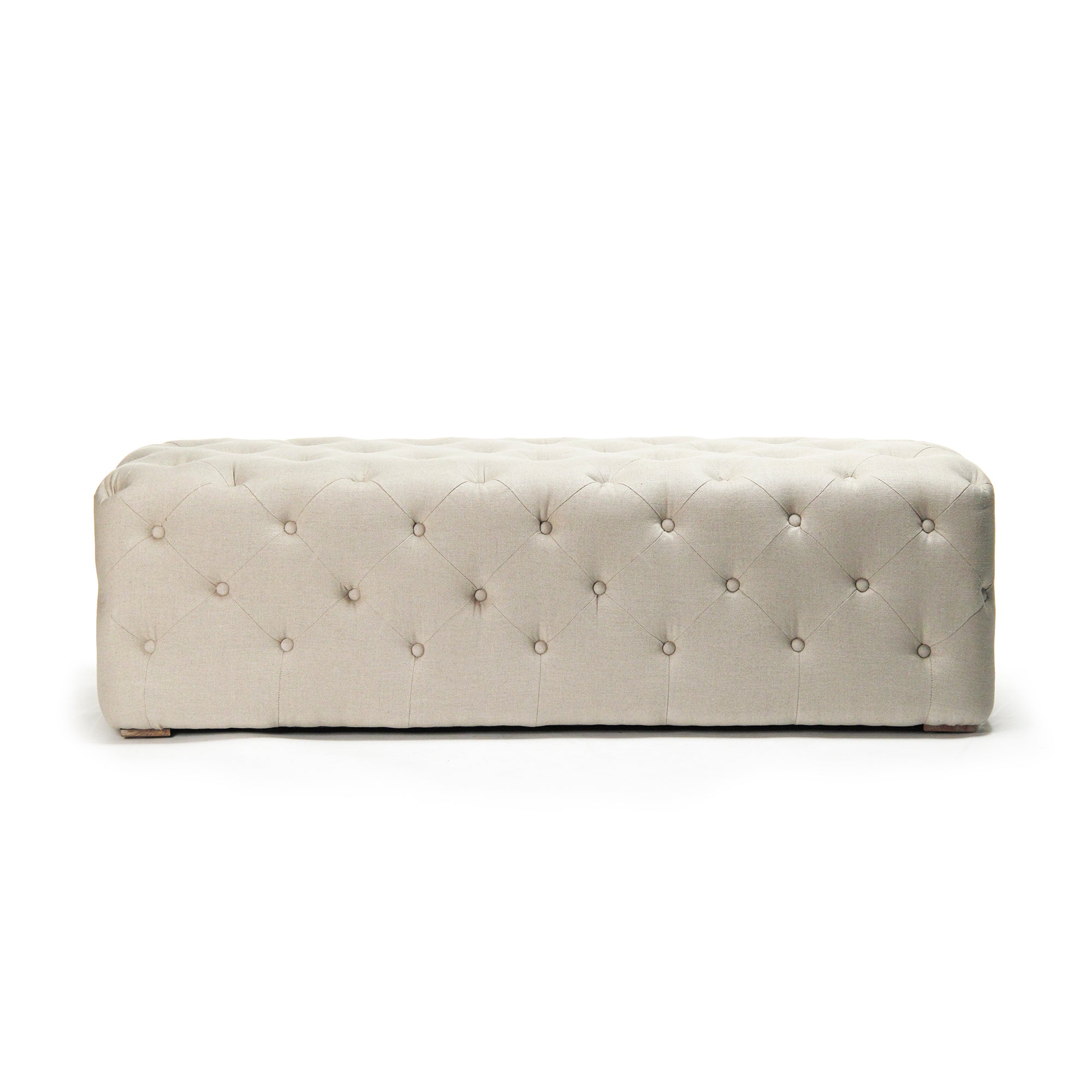 Zentique Oliver Tufted Bench - Thumbnail 3