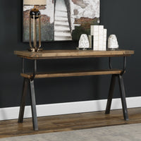 Uttermost Domini Industrial Console Table