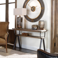 Uttermost Domini Industrial Console Table