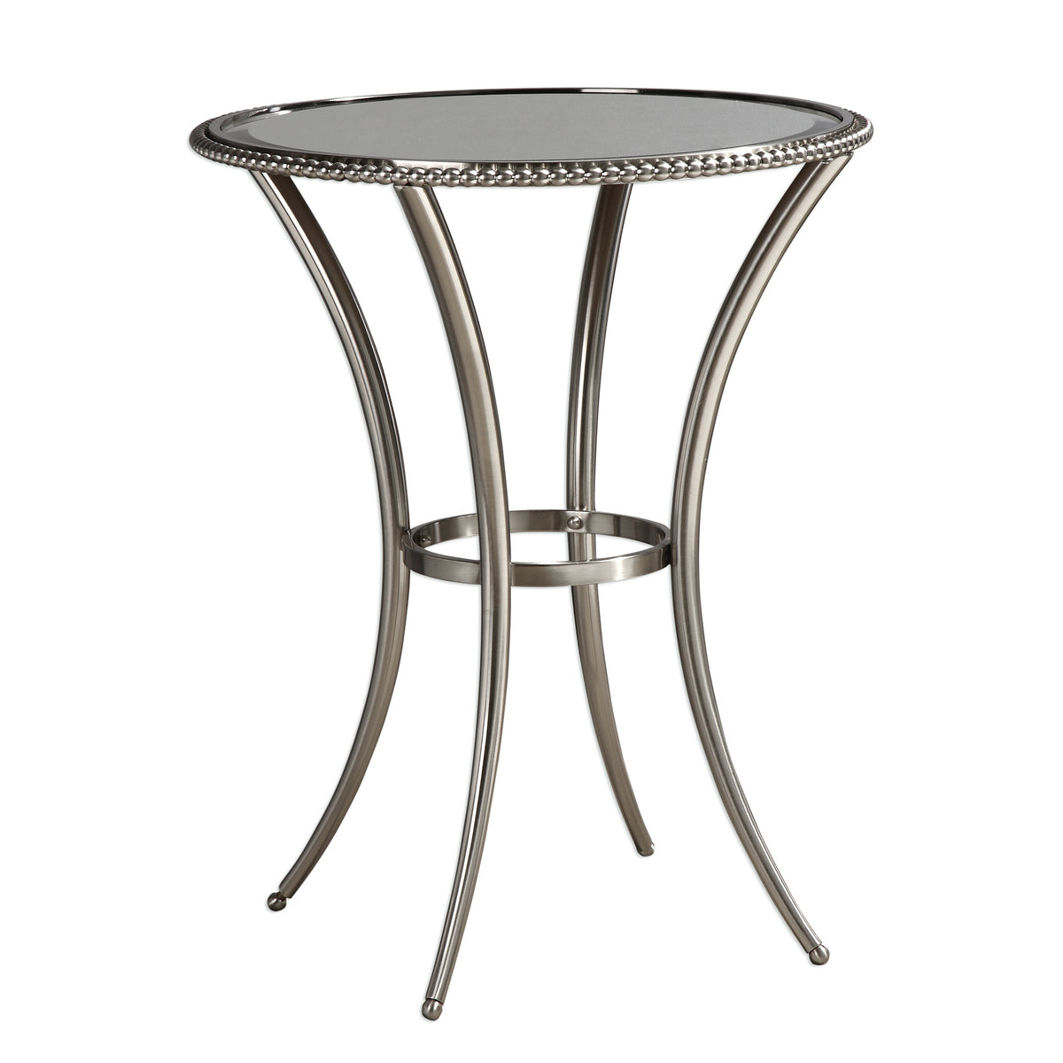 Uttermost Sherise Beaded Metal Accent Table