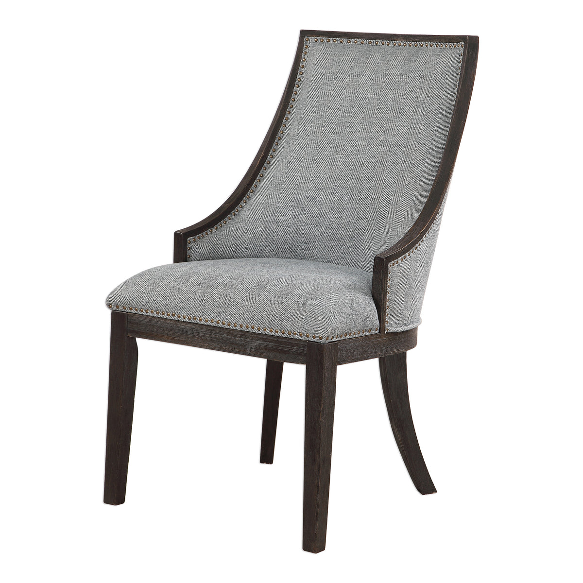 Uttermost Janis Ebony Accent Chair