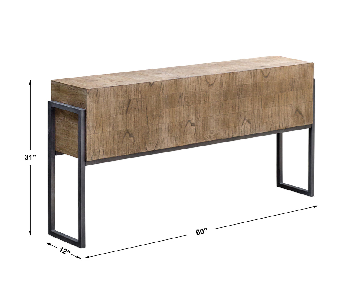 Uttermost Nevis Contemporary Console Table