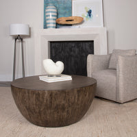 Uttermost Lark Round Wood Coffee Table