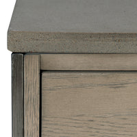 Uttermost Cartwright Gray Side Table