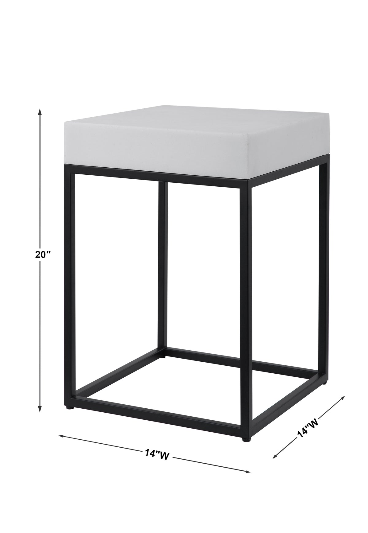 Uttermost Gambia Marble Accent Table