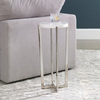 Uttermost Waldorf Marble Drink Table