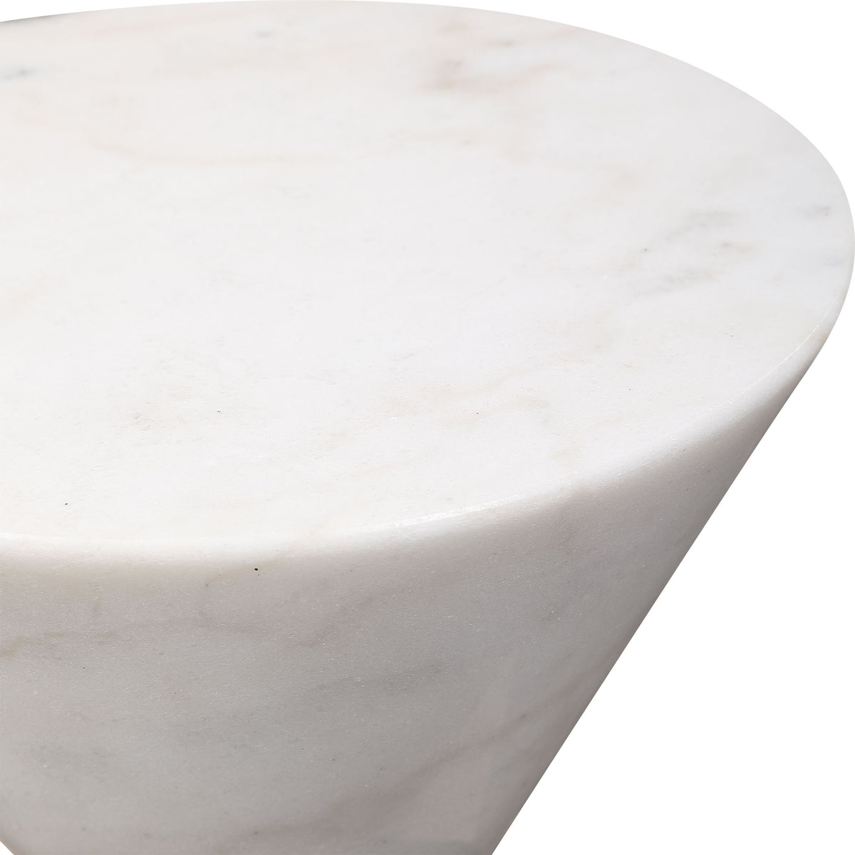 Uttermost Top Hat Marble Drink Table