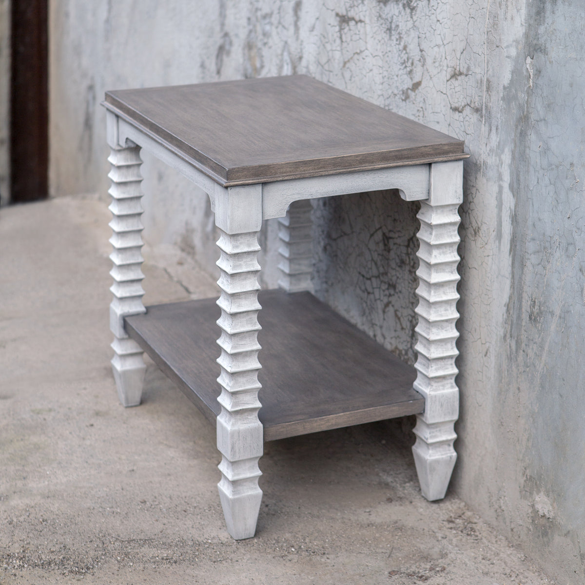 Uttermost Calypso Farmhouse Side Table