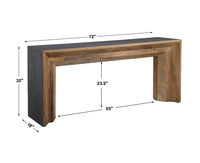 Uttermost Vail Reclaimed Wood Console Table