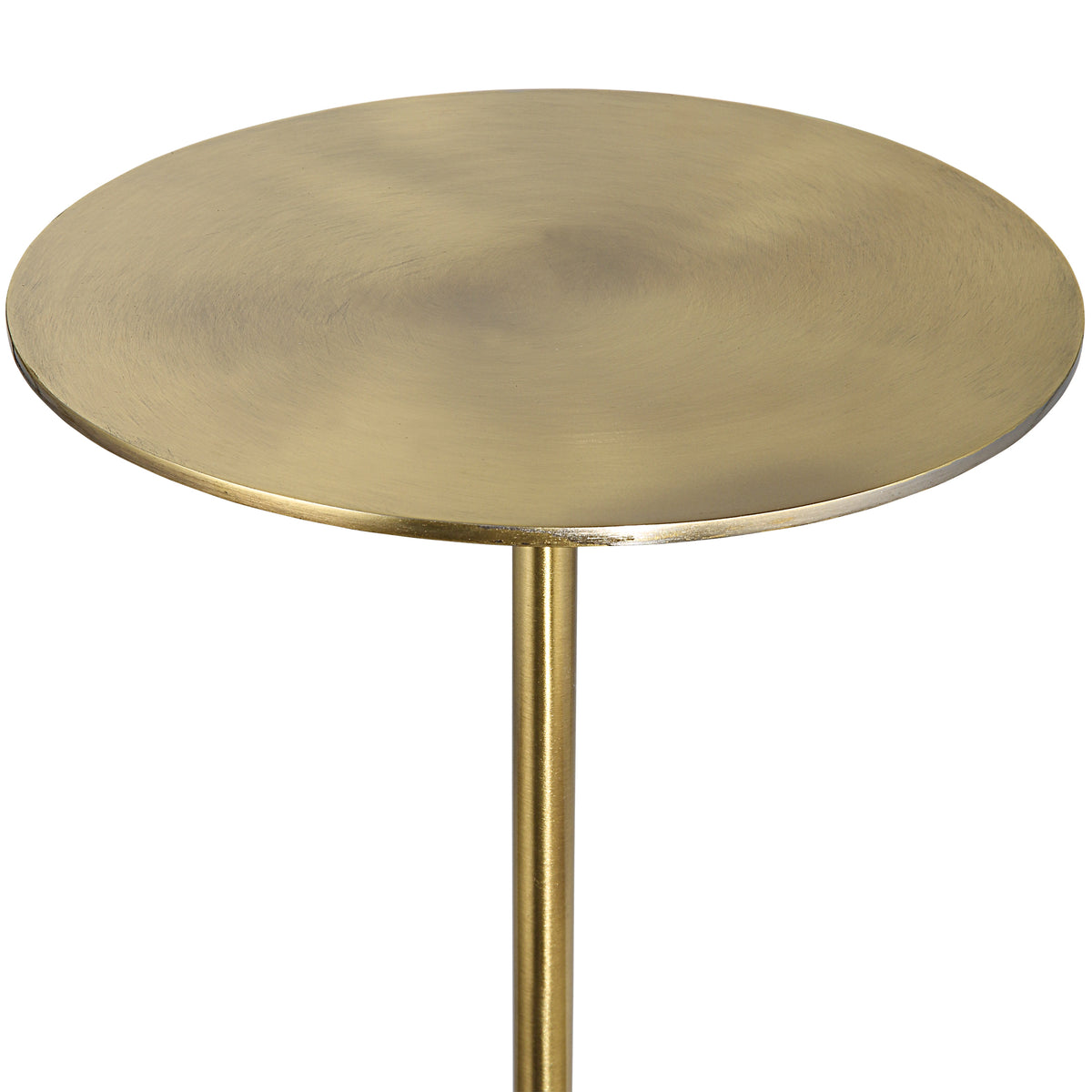 Uttermost Gimlet Brass Drink Table