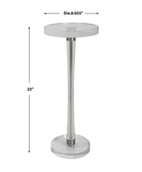 Uttermost Pria Crystal Drink Table