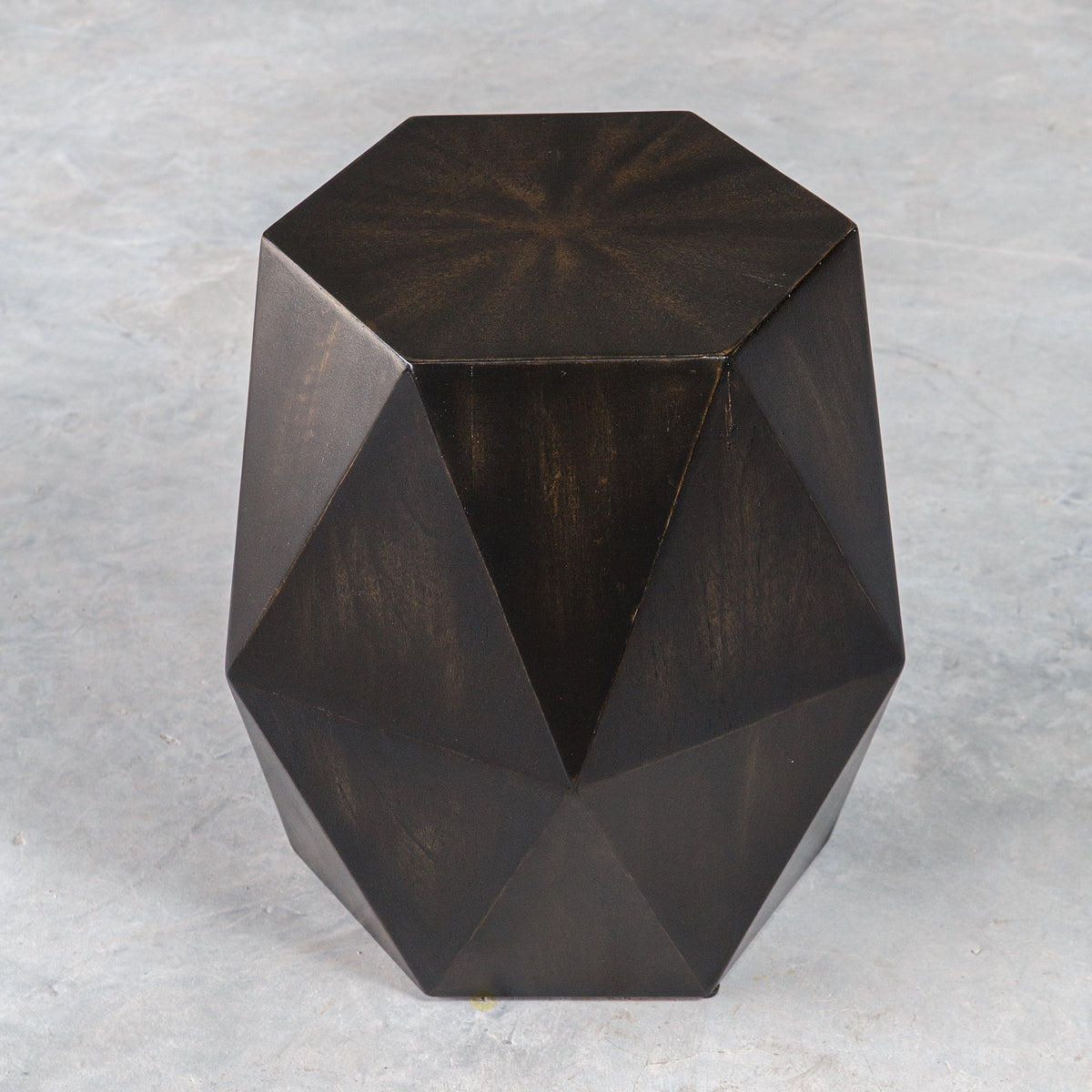 Uttermost Volker Black Geometric Accent Table