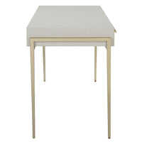 Uttermost Jewel Modern White Desk