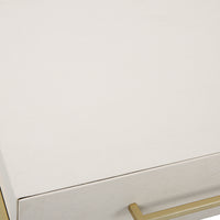 Uttermost Jewel Modern White Desk