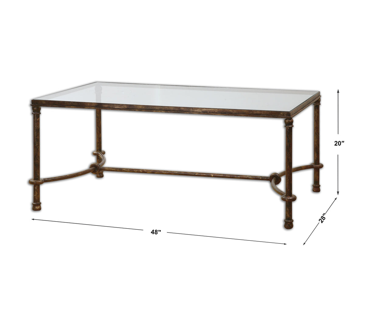 Uttermost Warring Iron Coffee Table
