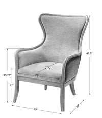 Uttermost Snowden Tan Wing Chair