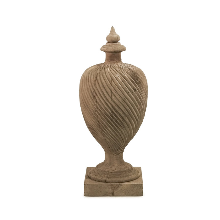 Julius Wooden Finial Urn by Zentique