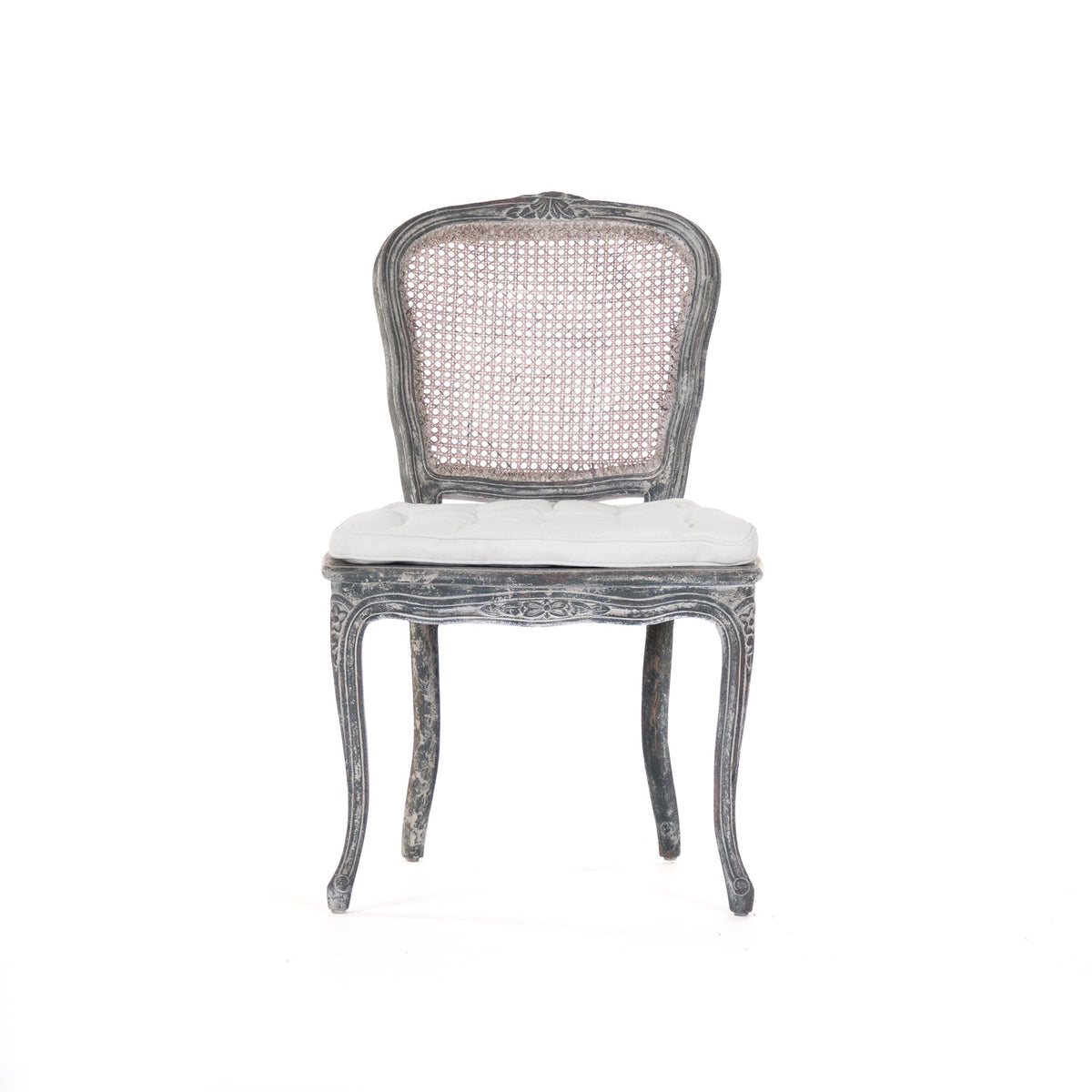 Annette Chair Distressed Blue by Zentique