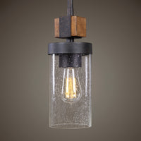 Uttermost Atwood 1 Light Industrial Mini Pendant